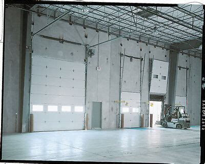 14'x14' commercial insulated garage door.